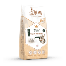 Bemo Vital - Immunerősítő kutyaeledel Pulykával és Nyúllal - 10kg